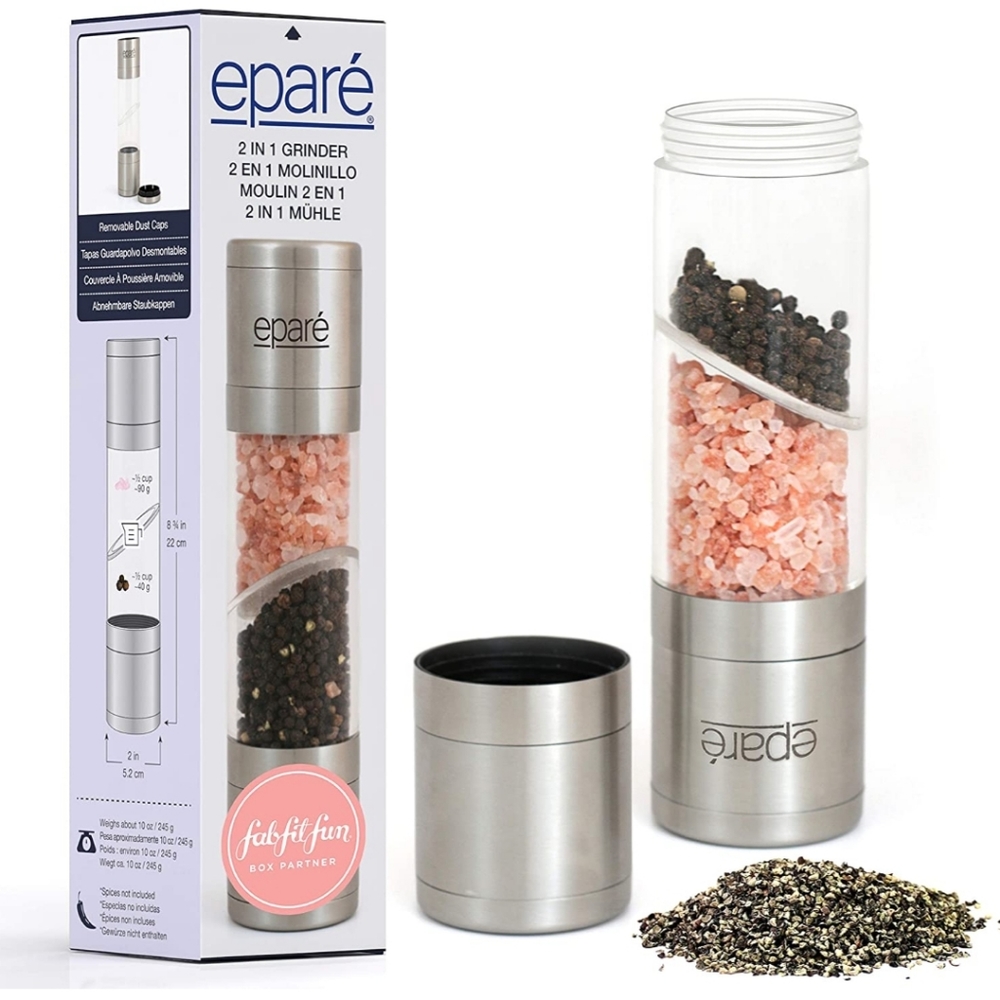 New Epare 2 in 1 salt and pepper shaker